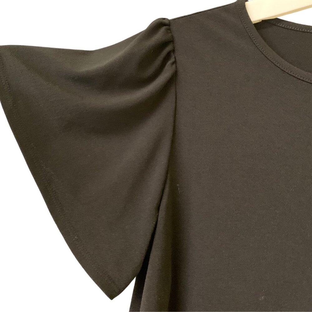 Banana Republic Short Sleeve Chic & Simple Black Blouse size S - Picture 4 of 5